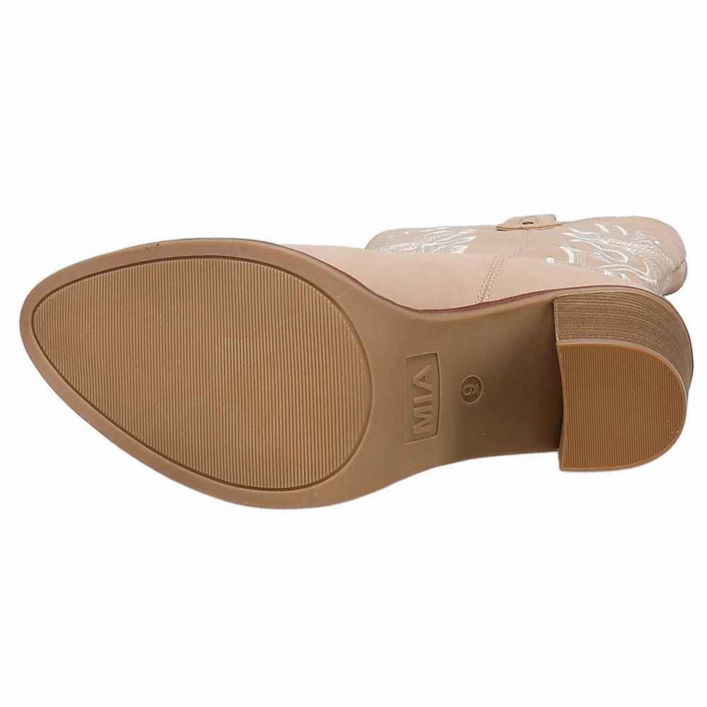 Logger Boots Taley Embroidered Round Toe Cowboy Boots