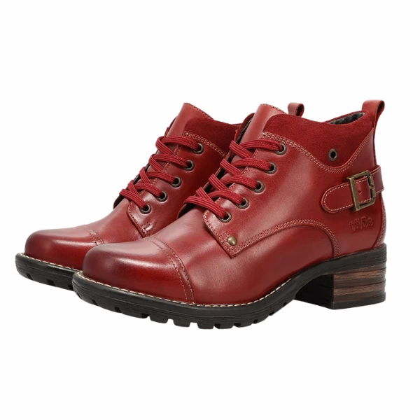 Best Water Resistant Hiking Boots Taos Women's Mini Crave Red