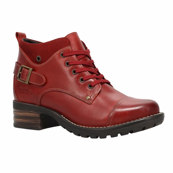 Taos Women's Mini Crave Red Cool Ski Boots