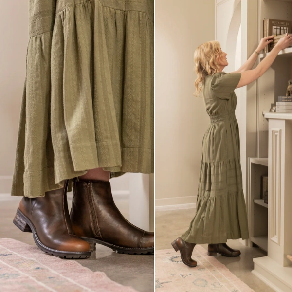 Taos Women's Uptown Dark Brown Allington Boots