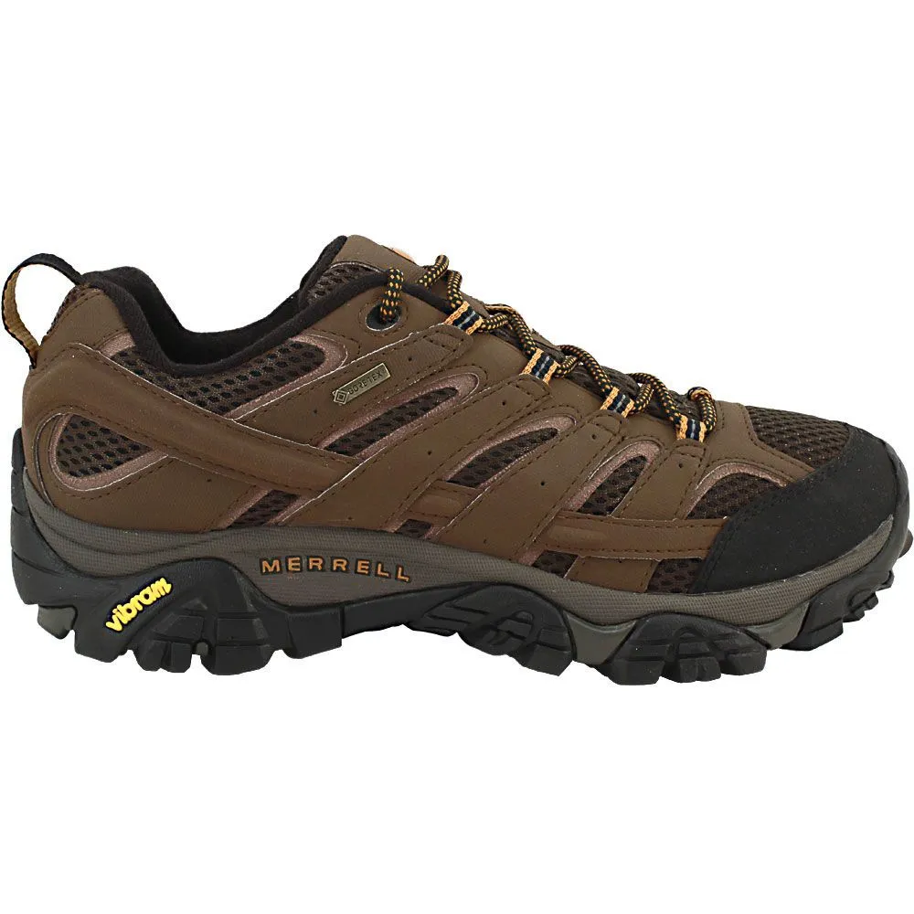 Merrell Men's Moab 2 GORE-TEX Waterproof Sneaker - Earth Redmond Hiking Shoes