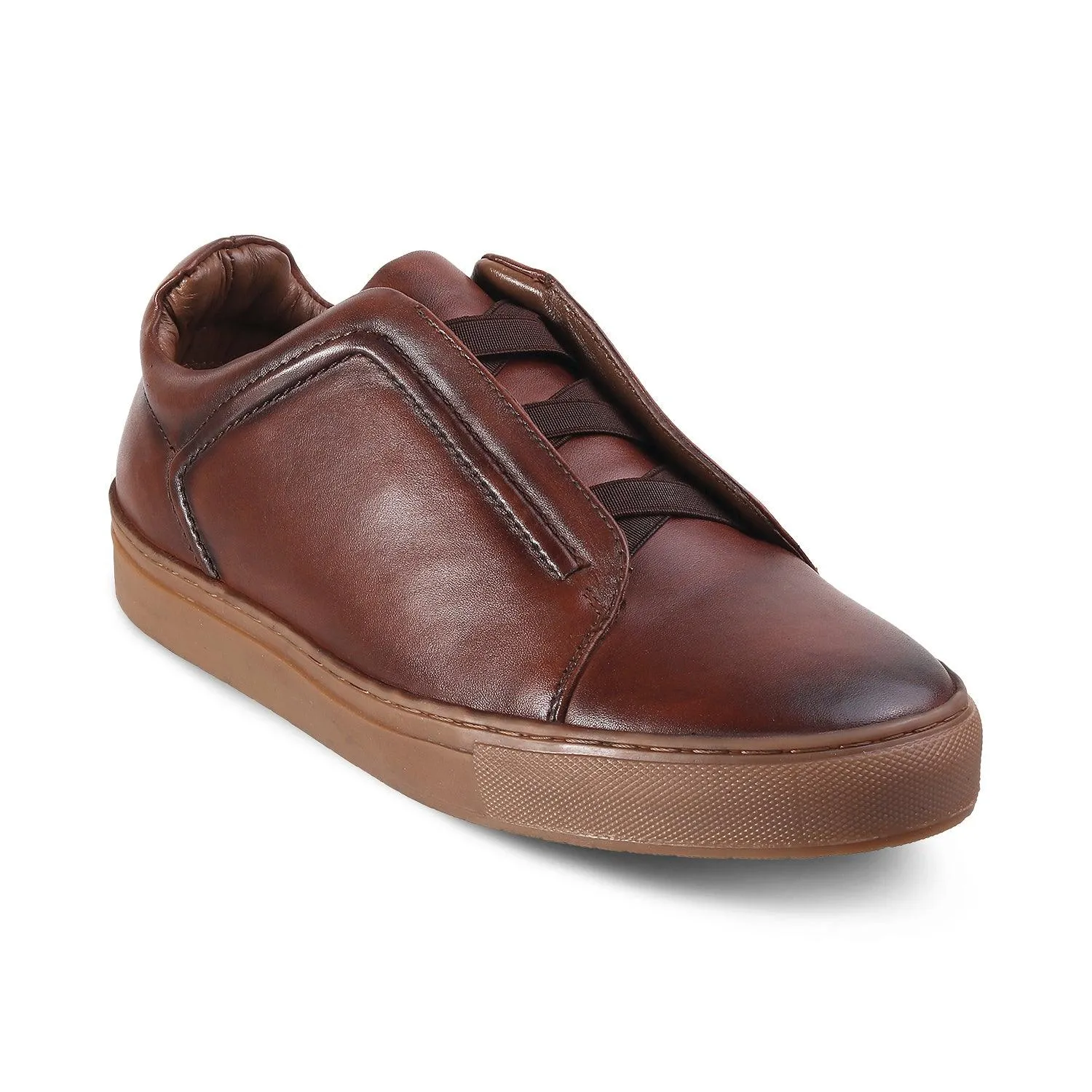Alohas Lace Sneakers The Batistini Brown