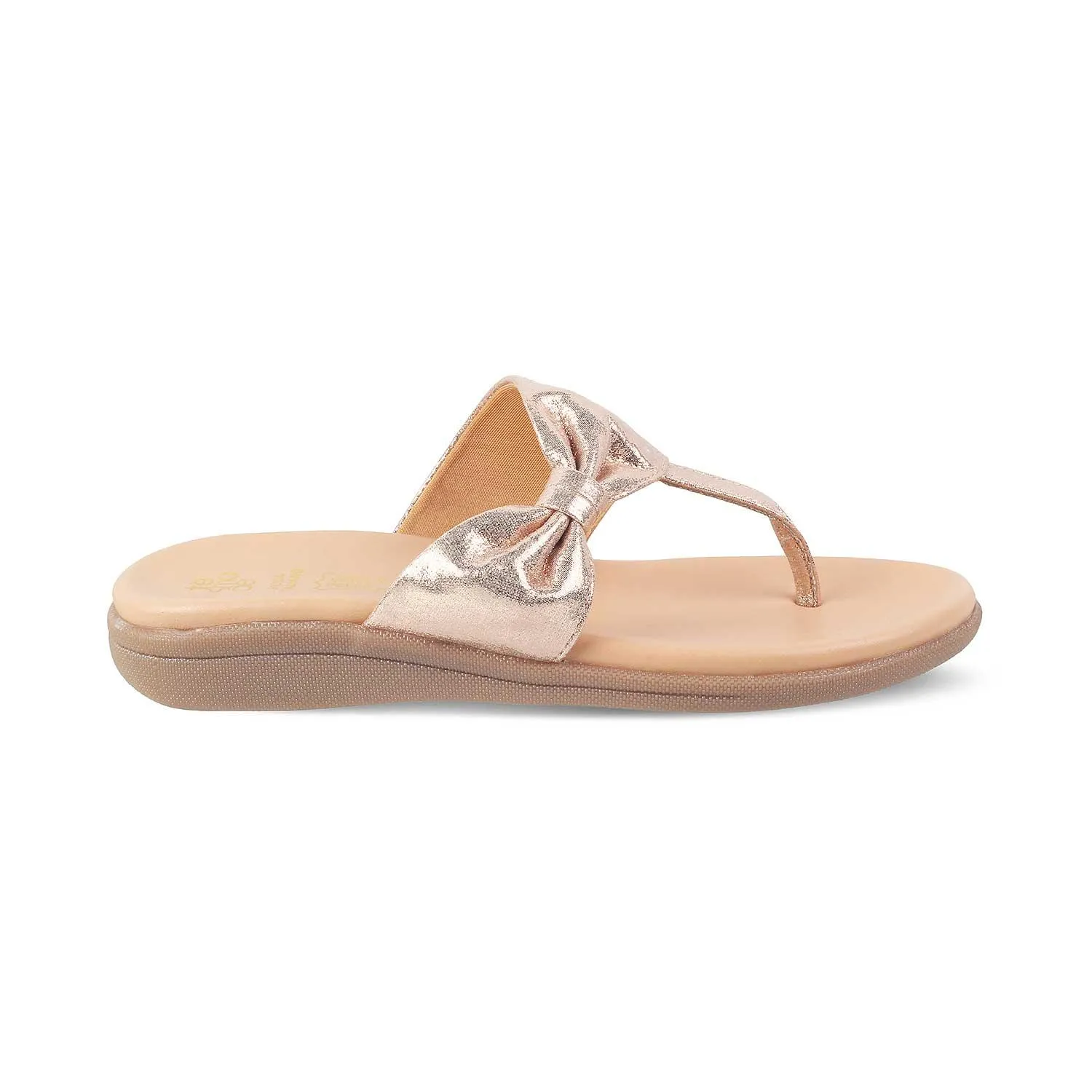 The Bow 2 Champagne Women's Casual Flats Tresmode Target Shoes Flats