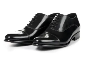 øriginalgrand Remastered Wingtip Oxfords The Cagney II Stitched Cap-Toe Oxford - Nero