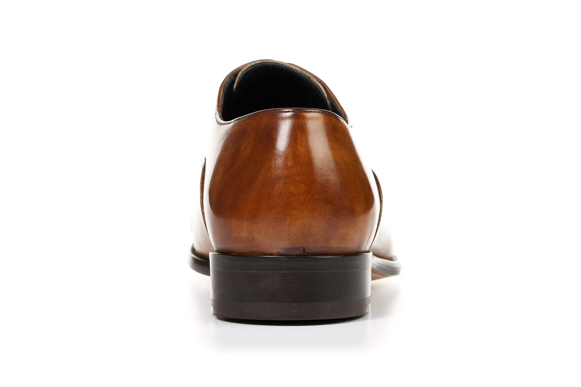 The Cagney II Stitched Cap-Toe Oxford - Tobacco Dress Oxfords Shoes