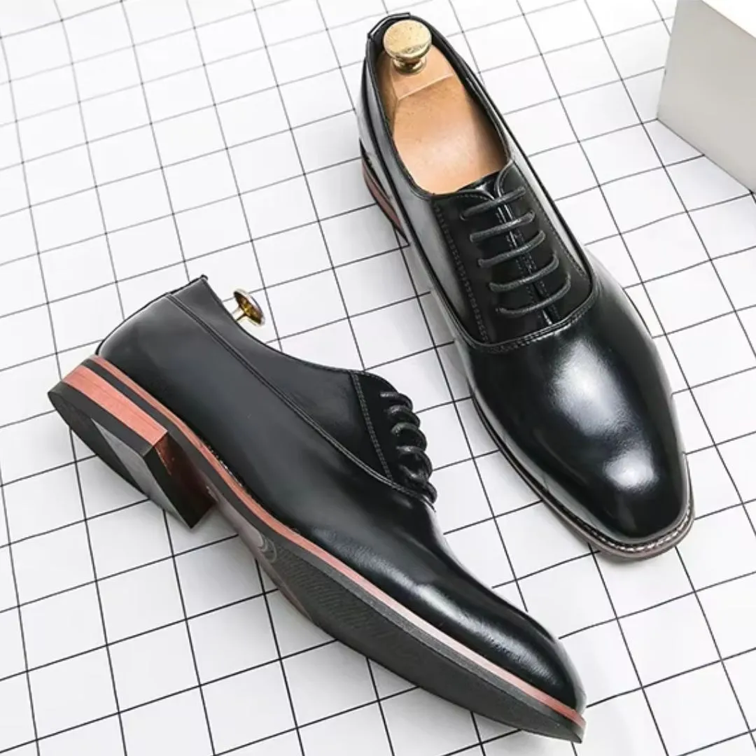 Cedric Dress Lace-up Almond Toe Oxfords The Elric Oxfords