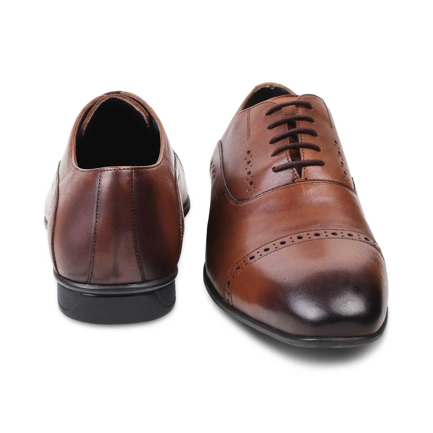 The Gford Brown Florsheim Corbetta Cap Toe Oxford