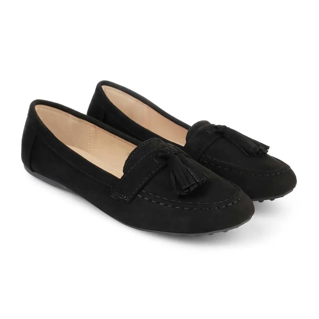 Zara Slip On Loafers The Mia New Black Women's Dress Loafers Tresmode