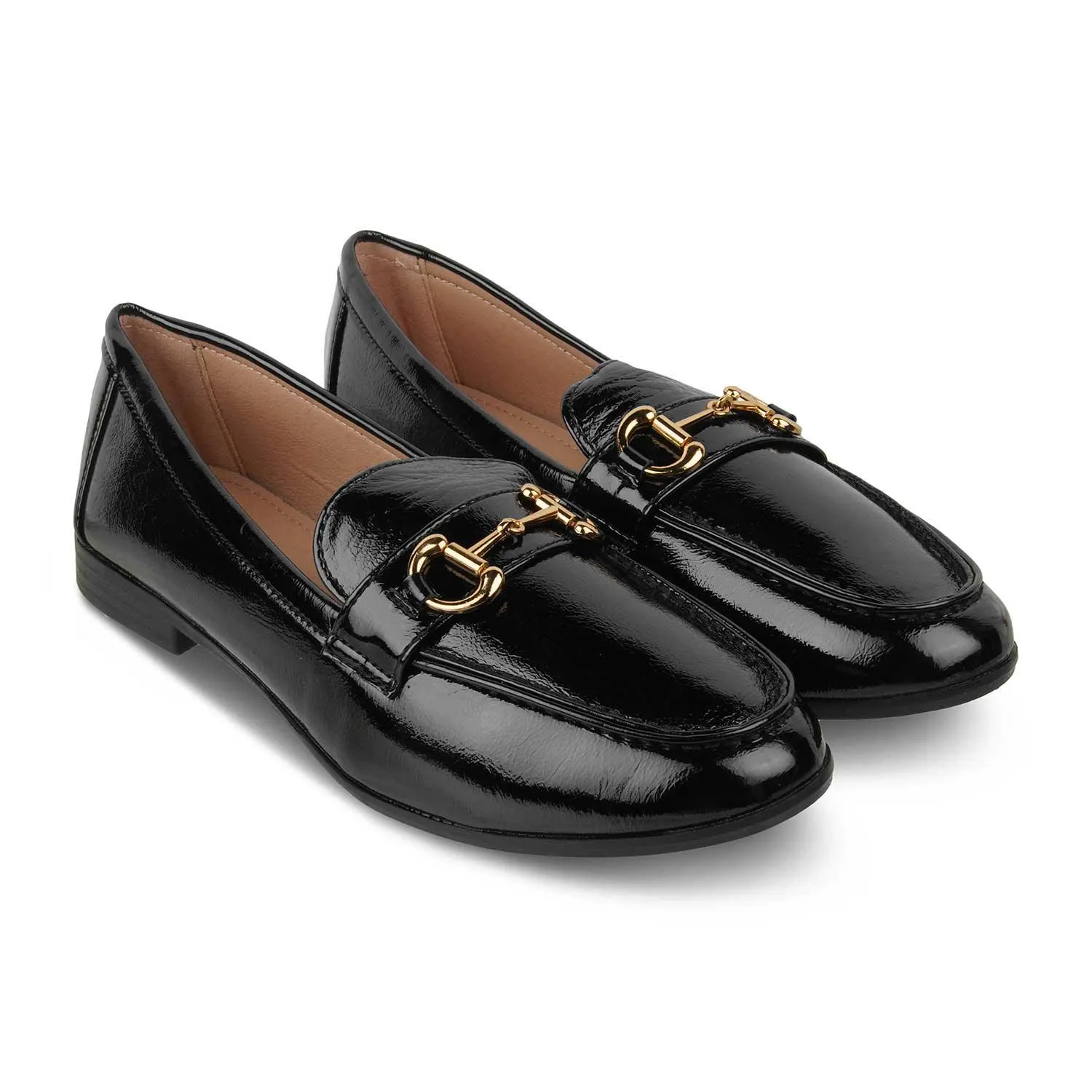 The Sigor Black Women's Dress Loafers Tresmode Loafers Vince Camuto
