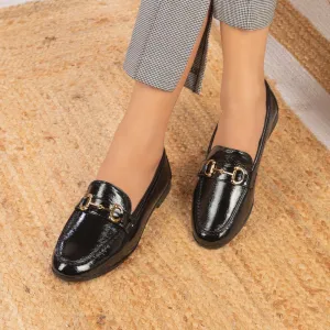 American Classics Bit Loafers The Sigor Black Women's Dress Loafers Tresmode