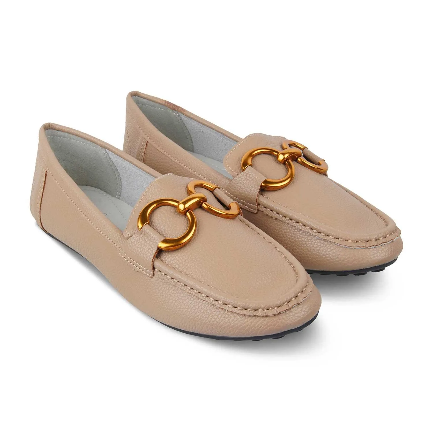 The Wigo Tan Women's Dress Loafers Tresmode Cool Loafers