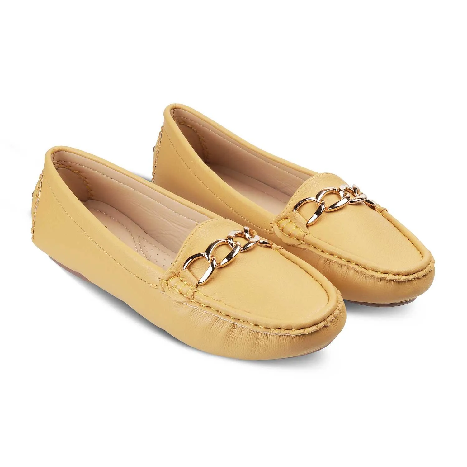 Vintage Loafers The Yolo Yellow Women's Casual Loafers
