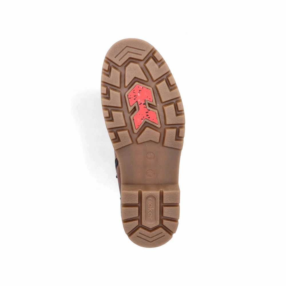 39820-22 Cognac Lace Side Zip RTex Double D Ranch Boots