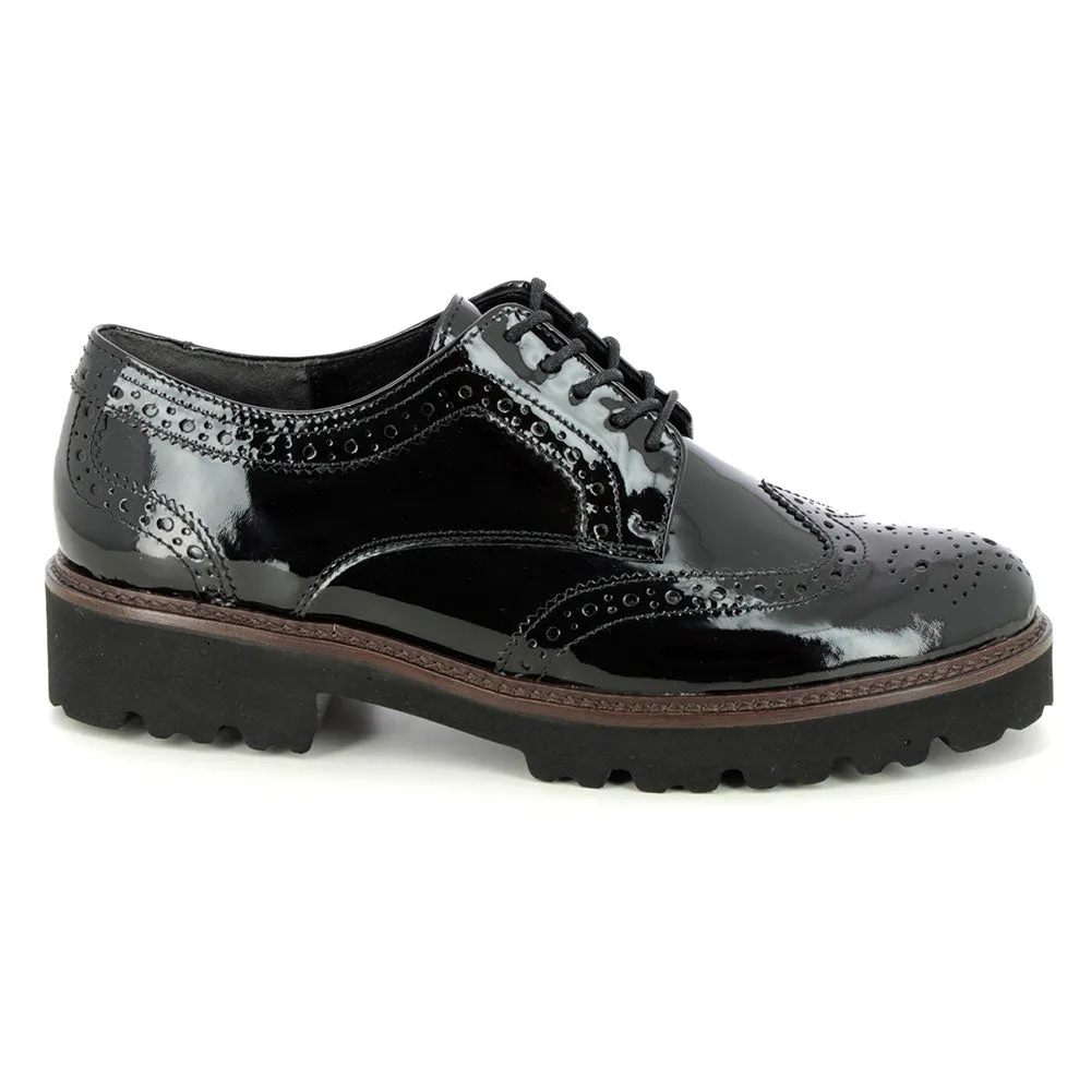 05.244 Patent Leather Lace Up Difference Between Brogues And Oxfords