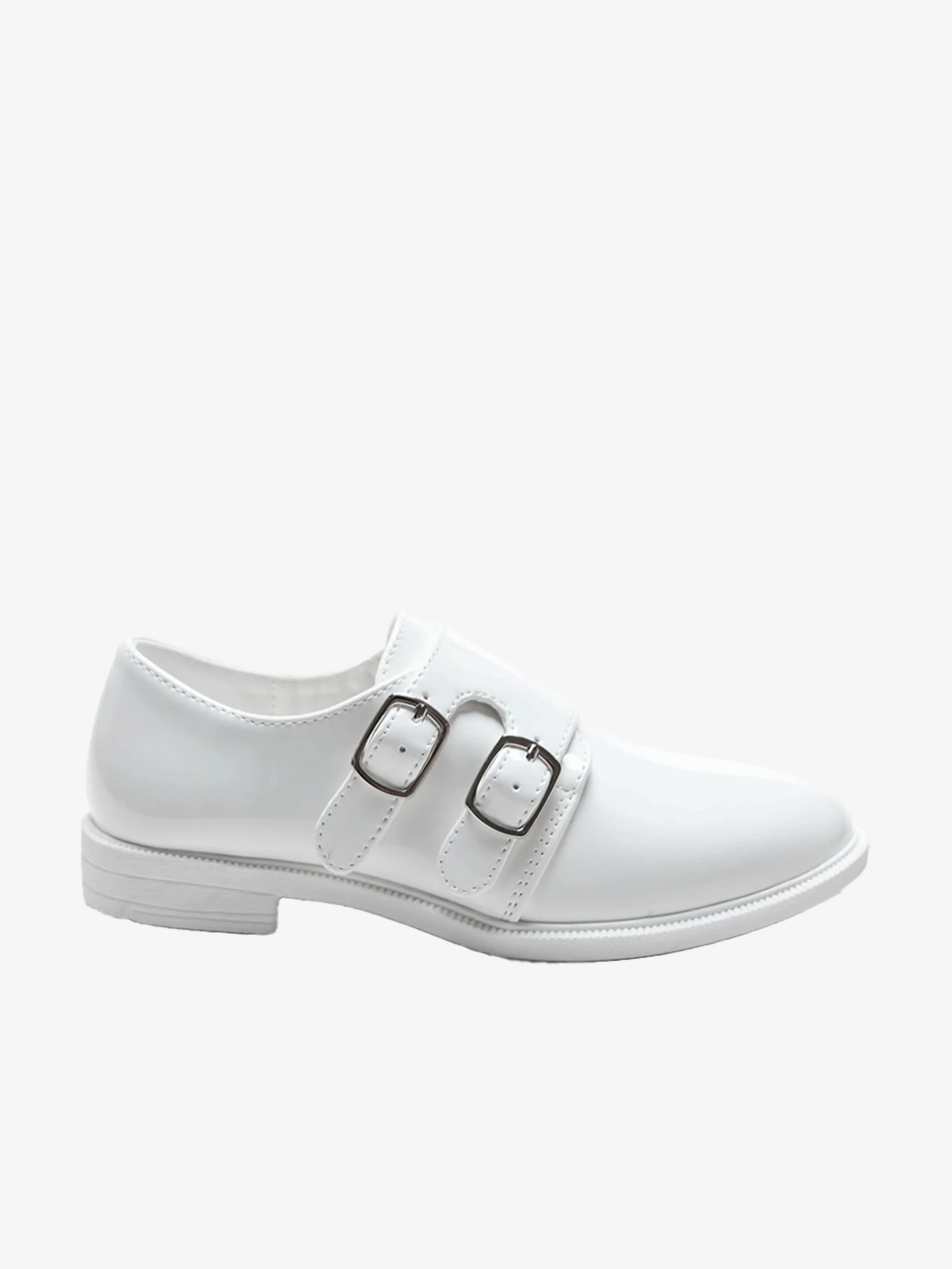 Do Loafers Stretch White Patent Buckle Loafers