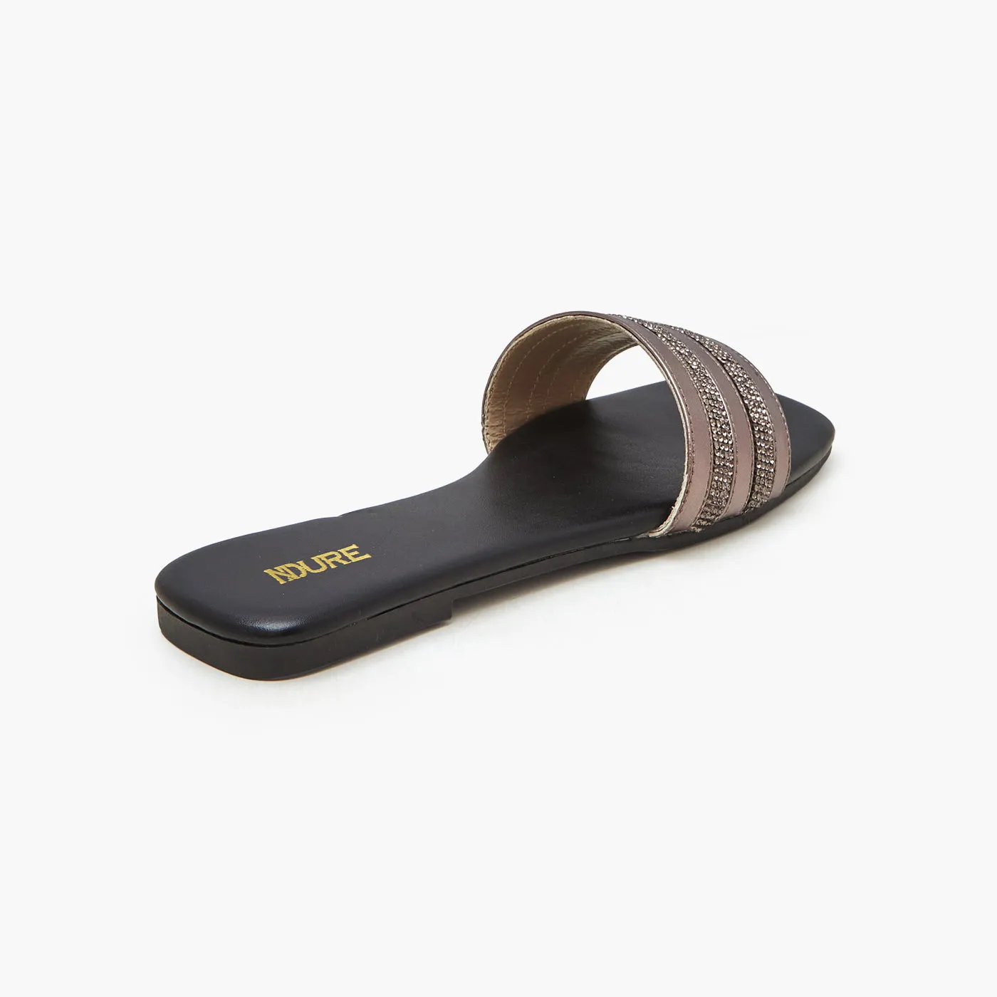 Women's Blingy Chappals Jelly Shoes Ballet Flats