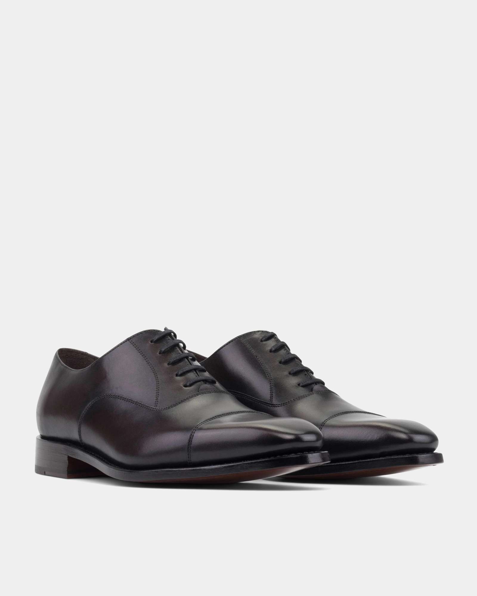 Grand Remix Oxfords Ashford Dark Brown Cap Toe Oxford - 722