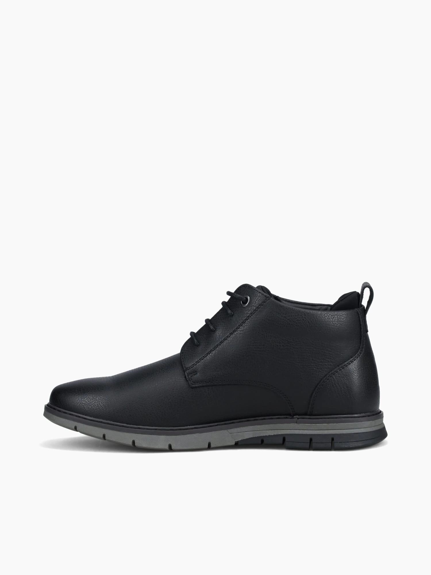 Tyrone Black Leather Genuine Leather Boots