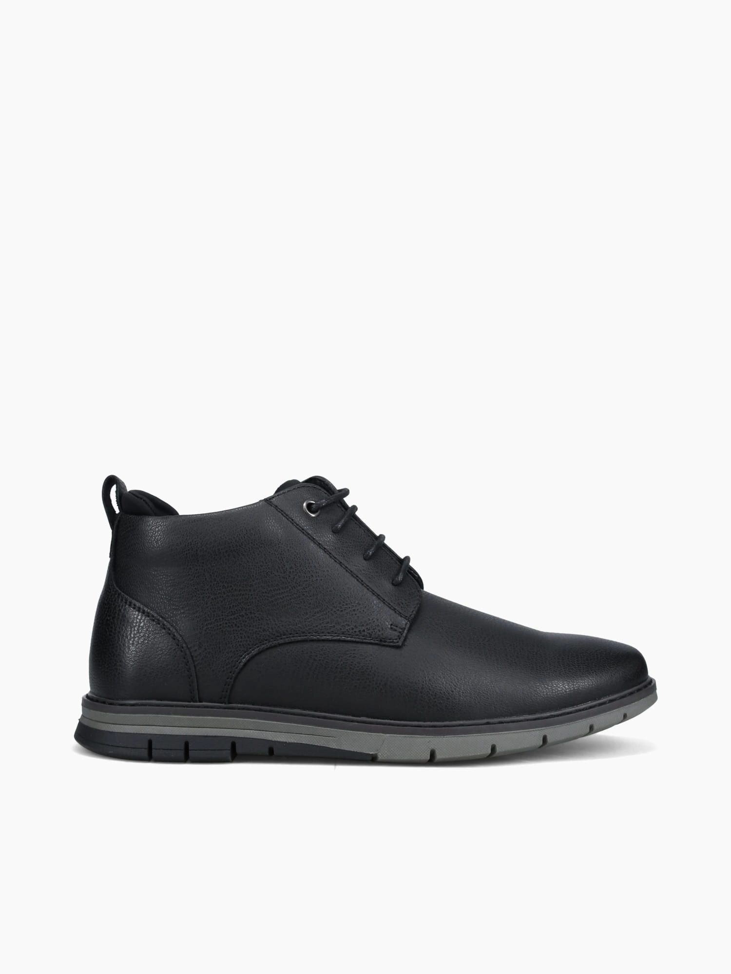 Tyrone Black Leather Skinny Leg Boots Online