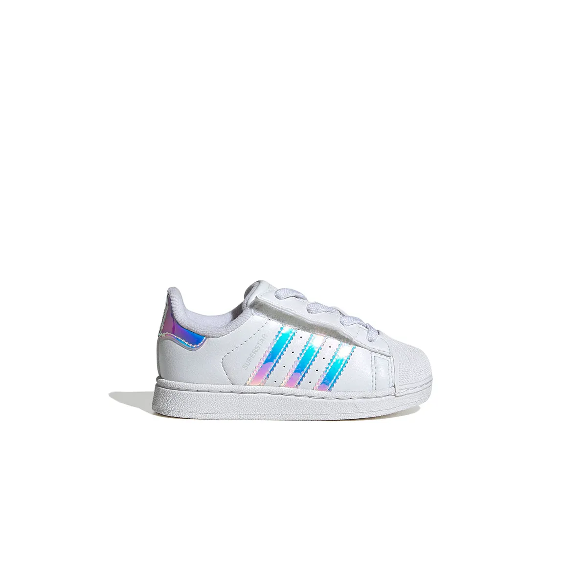Toddlers Superstar II 'Cloud White Halo Blue' Adidas Tech Fall Wrestling Shoes