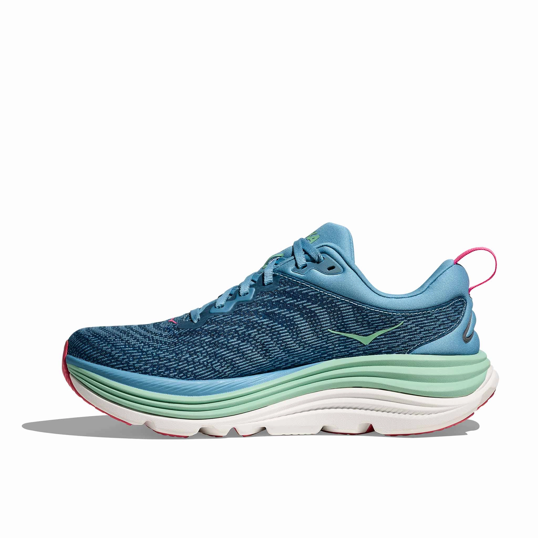 Do Podiatrist Recommend Shoes HOKA | Women's Gaviota 5 Running Shoes - Alpine Blue/Jadeite