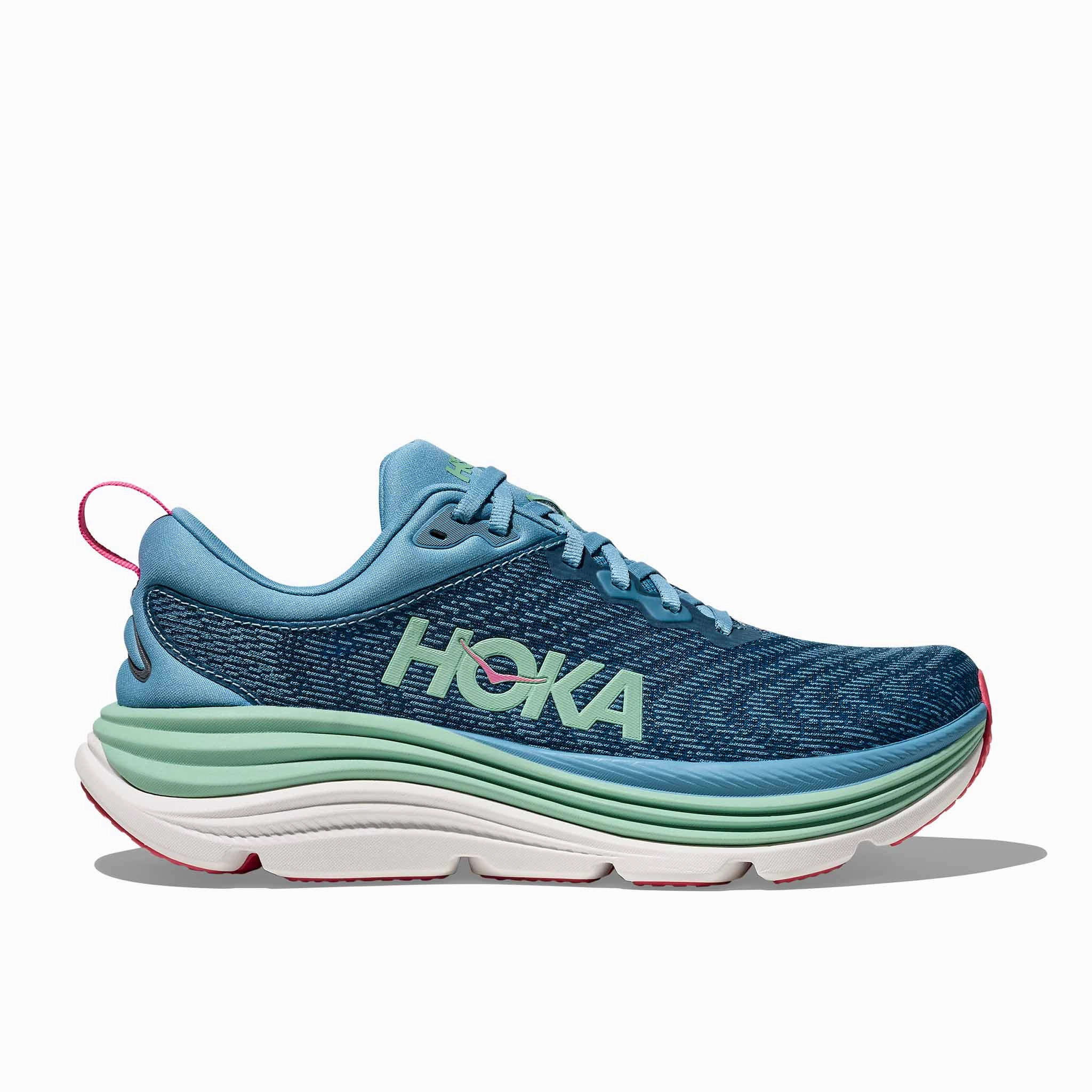 HOKA | Women's Gaviota 5 Running Shoes - Alpine Blue/Jadeite Does Costco Carry Shoes