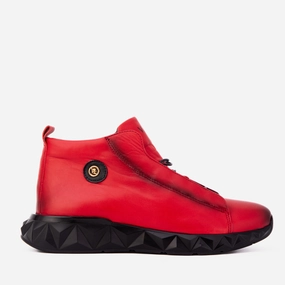 The Vertex Red Leather Men's Sneaker Rancher Boots