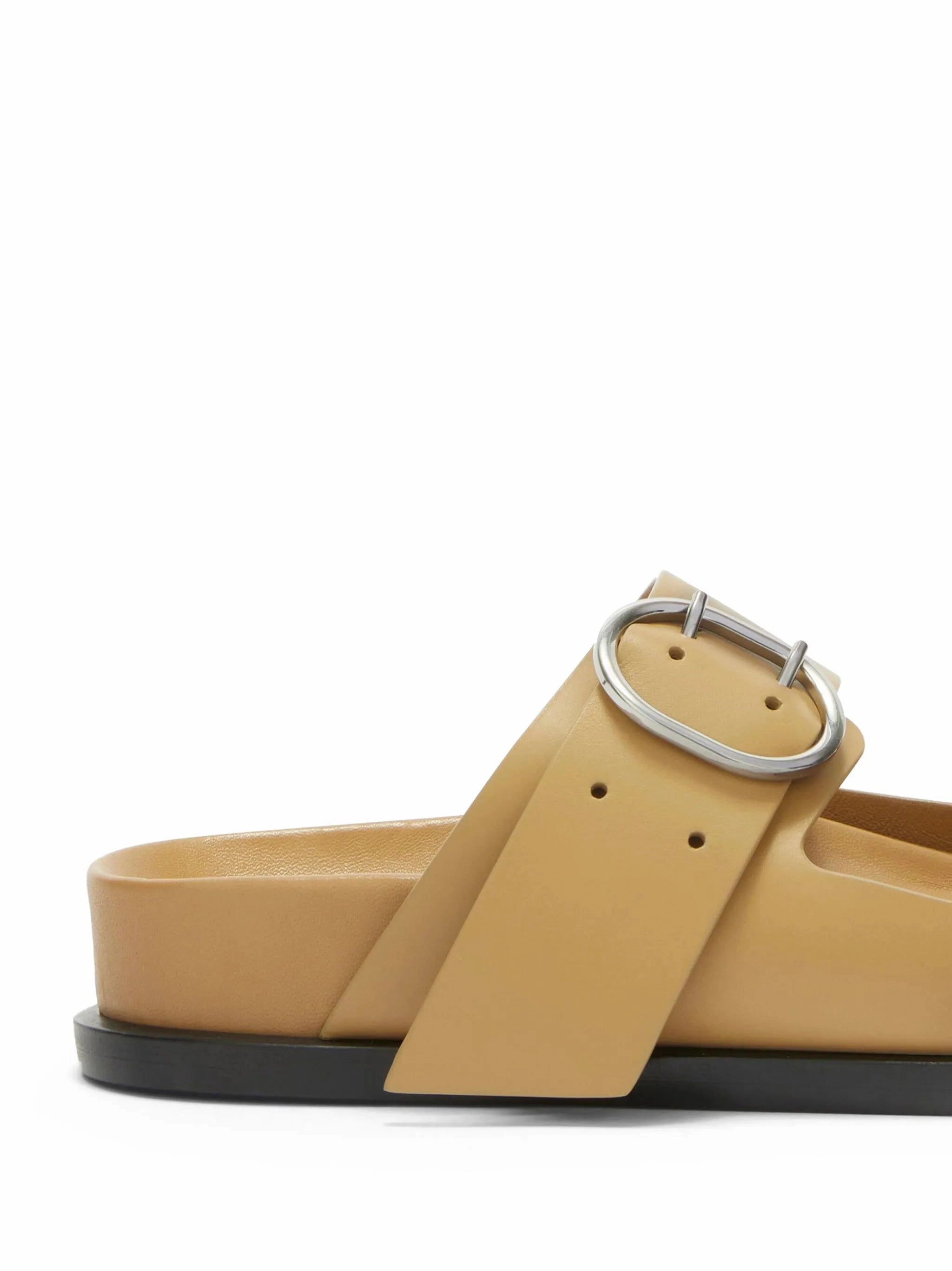 Sandals St Lucia Hotels buckle leather flat sandals
