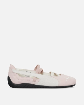 Chris Brickley Puma Shoes Women's Speedcat Ballet Suede Shoes Whisp Of Pink / White