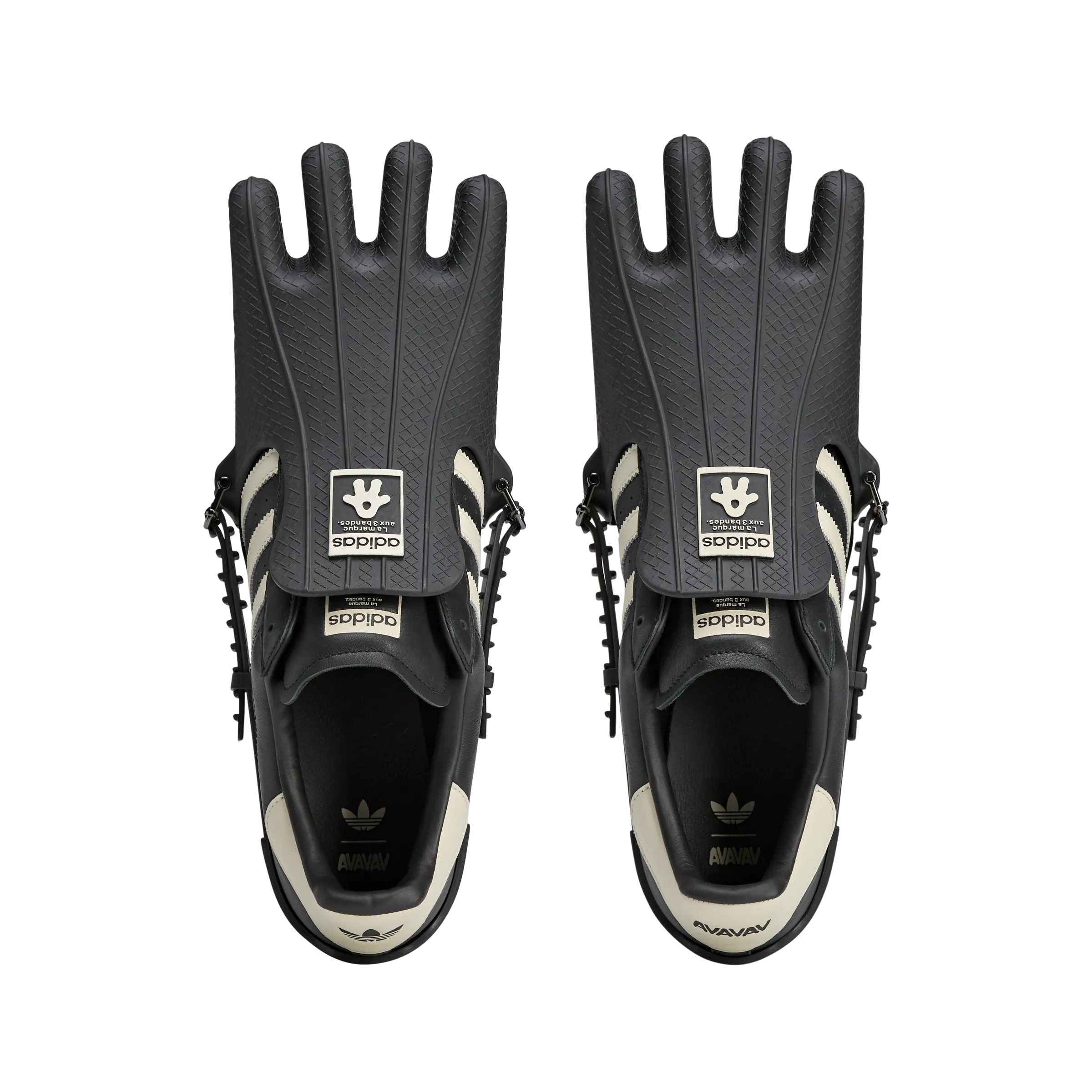   Avavav Superfinger Superstar Core Black Cream Adidas Tennis Court Shoes