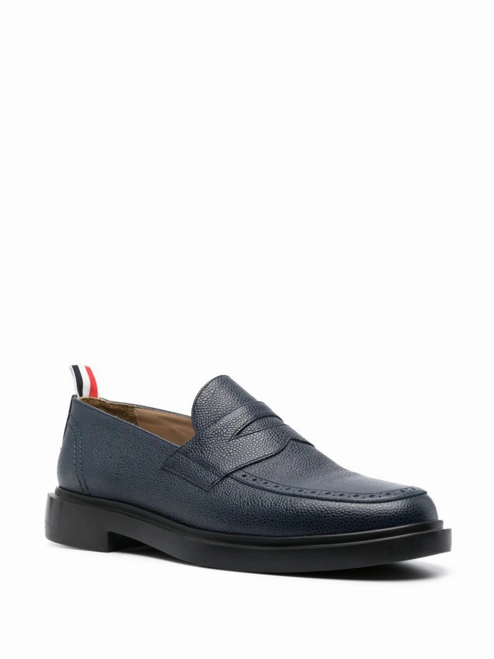 Loafers Made In Italy classic penny leather loafers