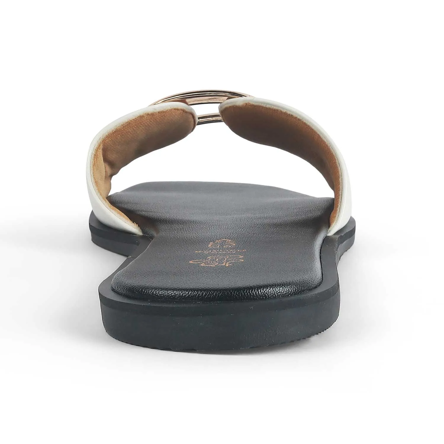 Flat Feet Sports Shoes Tresmode Ancona White Women's Dress Flats