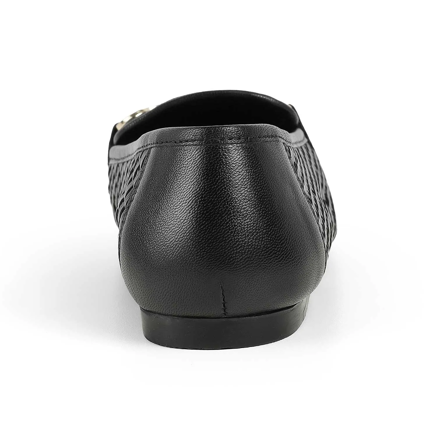 Tresmode Anweave Black Women's Dress Loafers Lux Pinch Penny Loafers