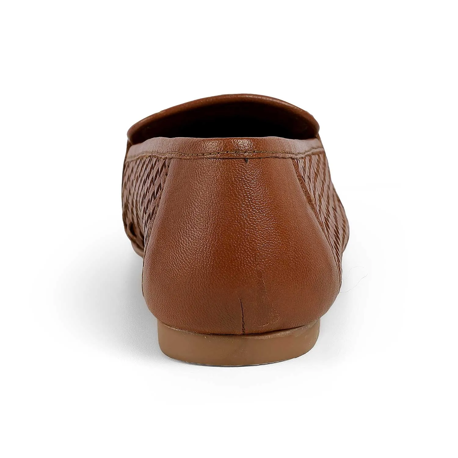 Python Loafers Tresmode Anweave Tan Women's Dress Loafers