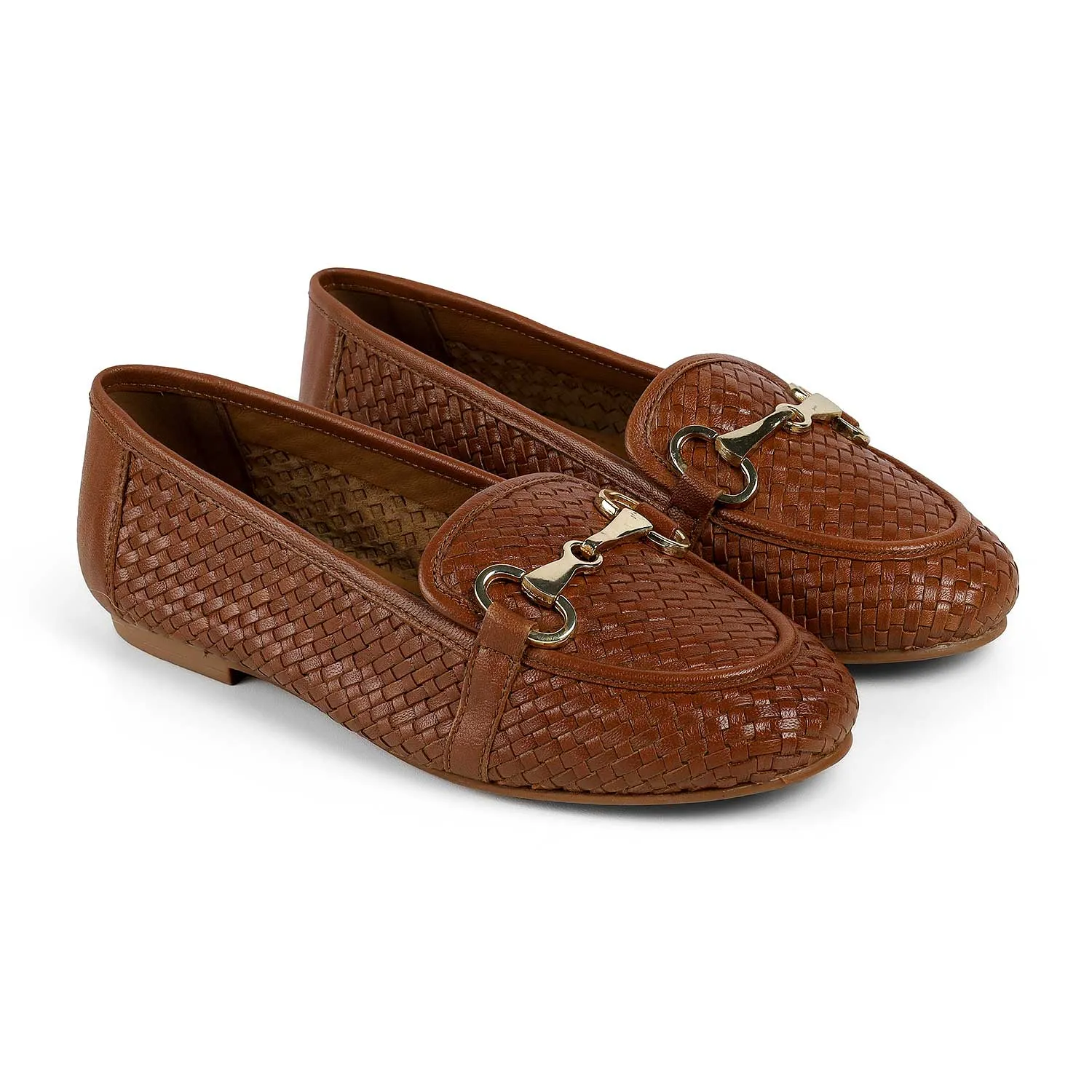 Style Loafers Tresmode Anweave Tan Women's Dress Loafers