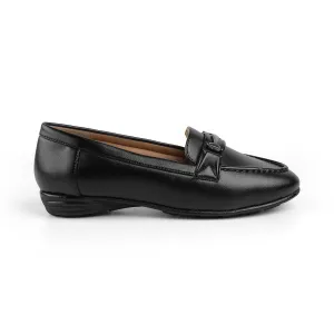 Loafers With Dresses Tresmode Buc Black Women's Casual Loafers