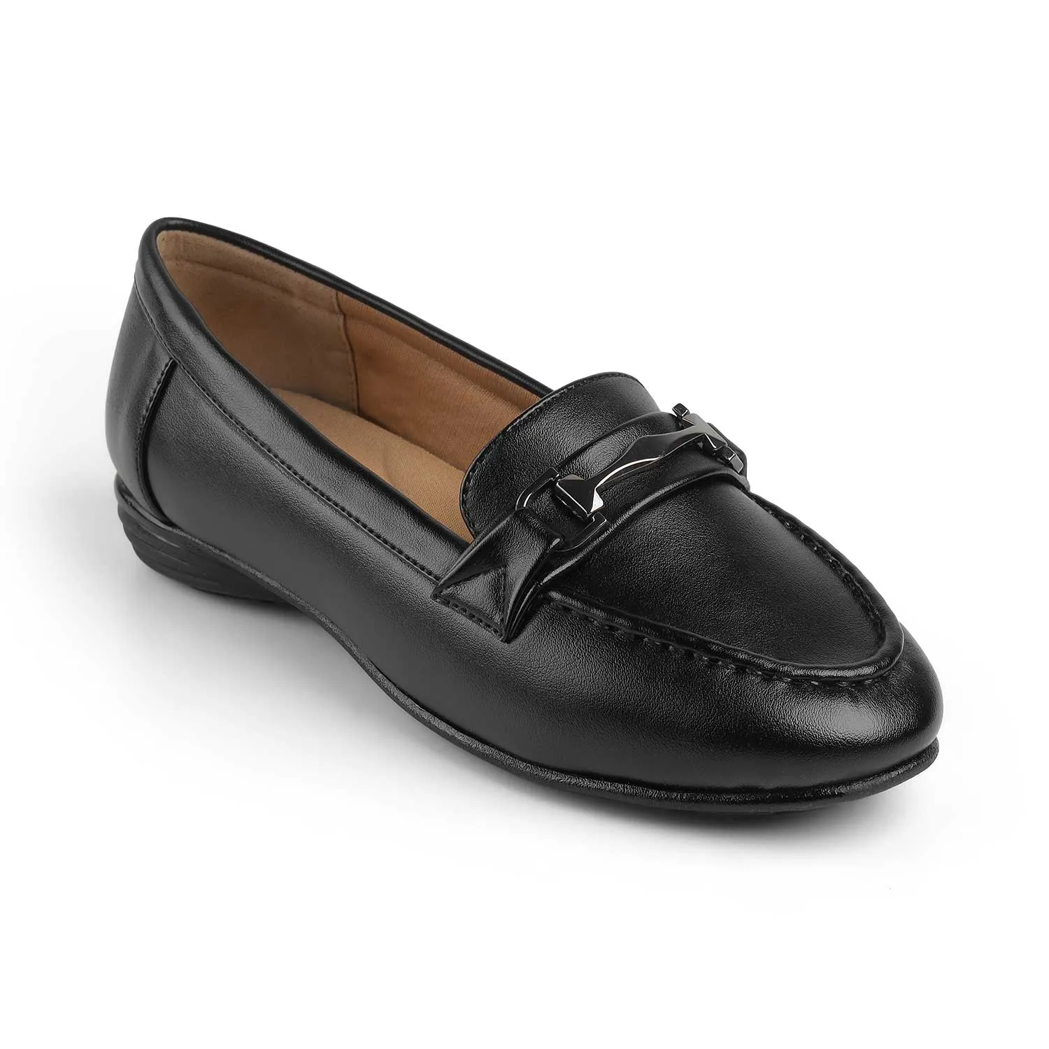 Tresmode Buc Black Women's Casual Loafers Buy Loafers