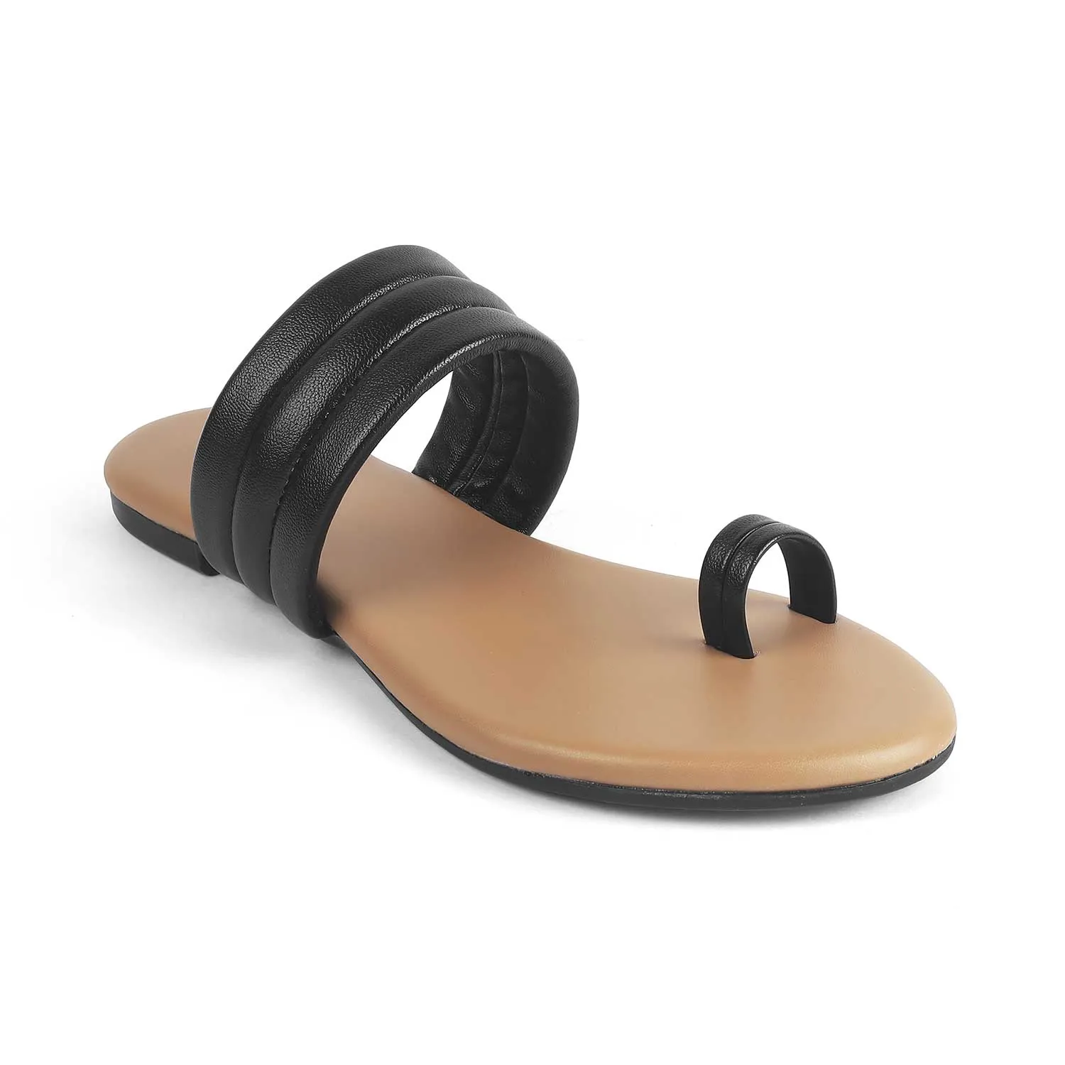 Tahari Ballet Flat Shoes Tresmode Ceflat Black Women's Dress Flats