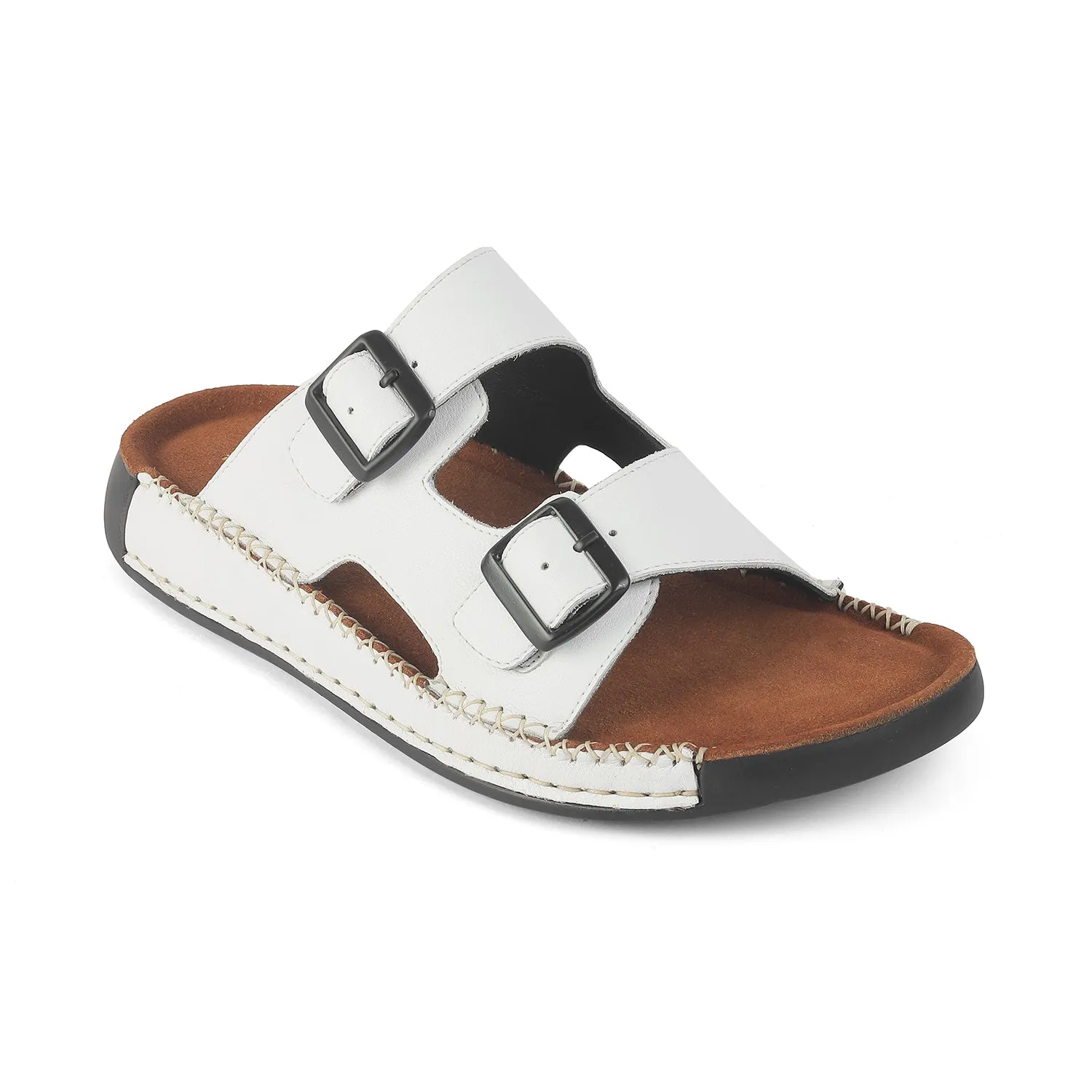 Tresmode Hagri White Men's Sandals Cookout Sandals