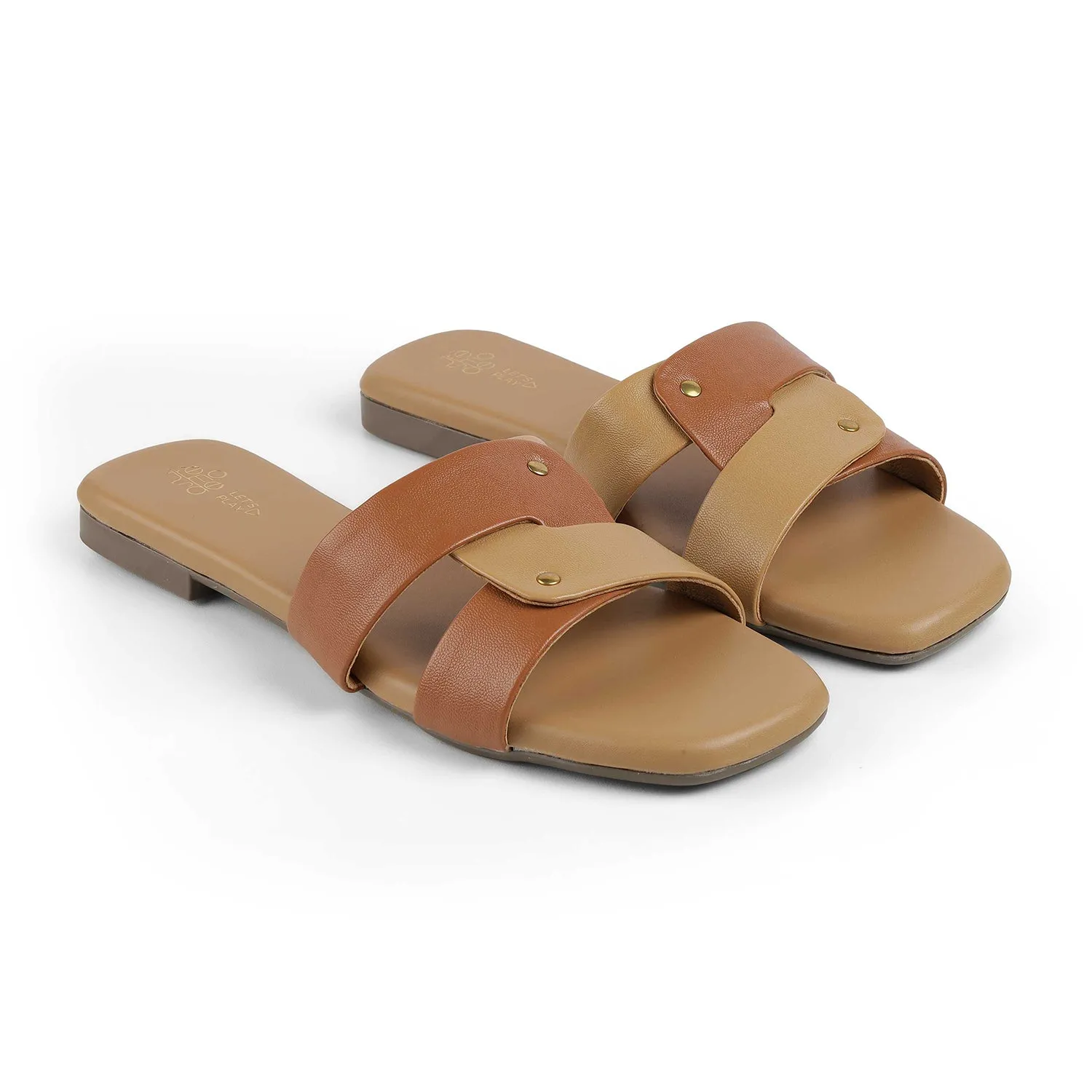 Business Shoes Flats Tresmode Irun Tan Women's Casual Flats