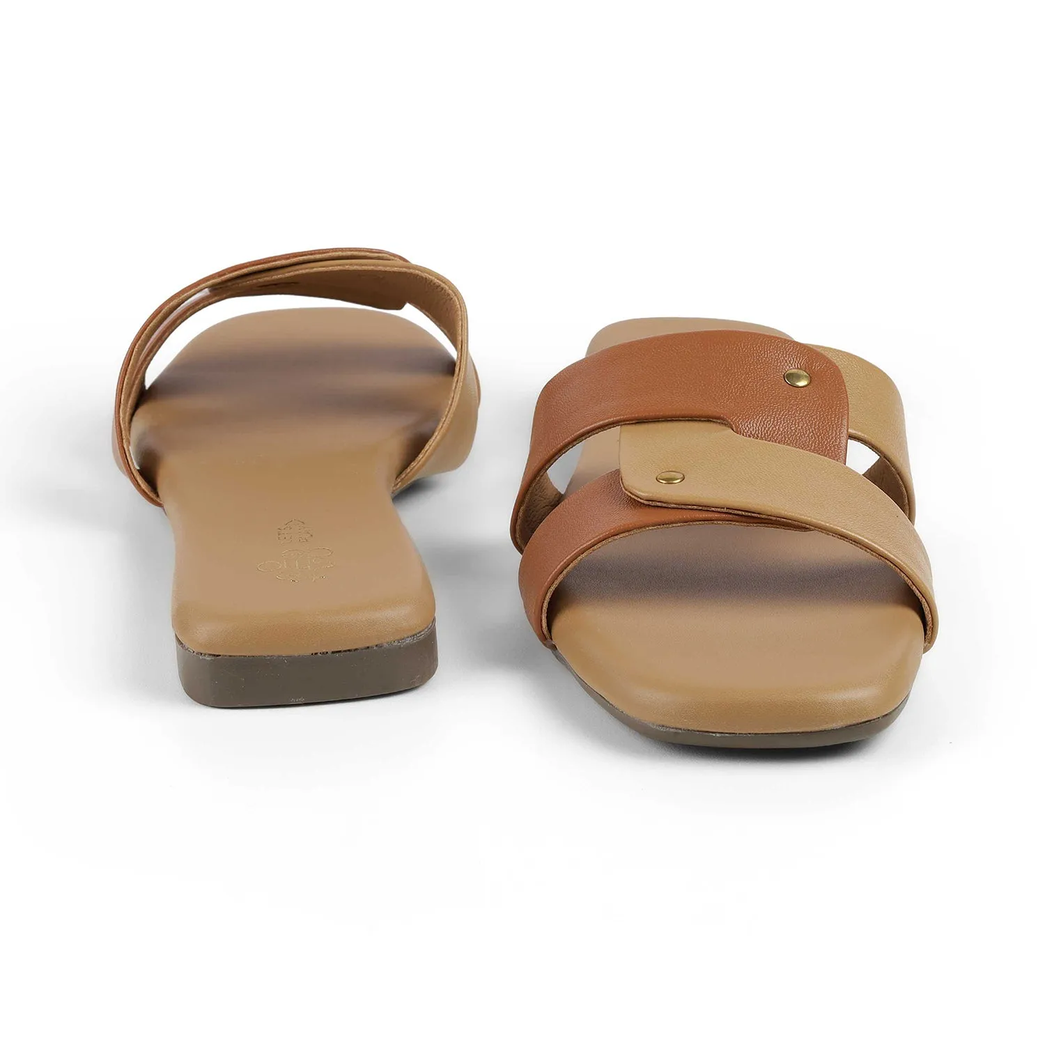 Jeans And Flat Shoes Outfit Tresmode Irun Tan Women's Casual Flats