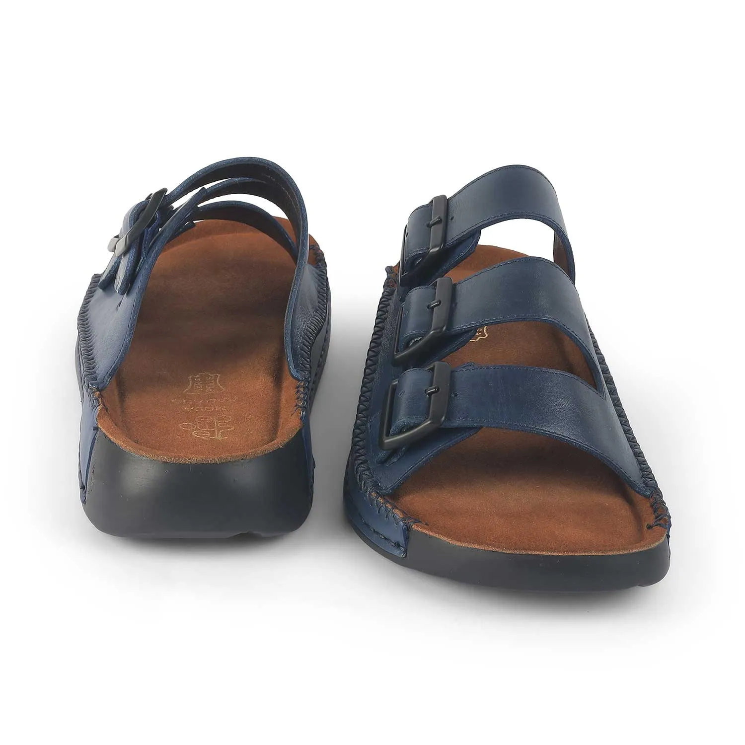 Comfy Walking Sandals Tresmode Jagri Blue Men's Sandals