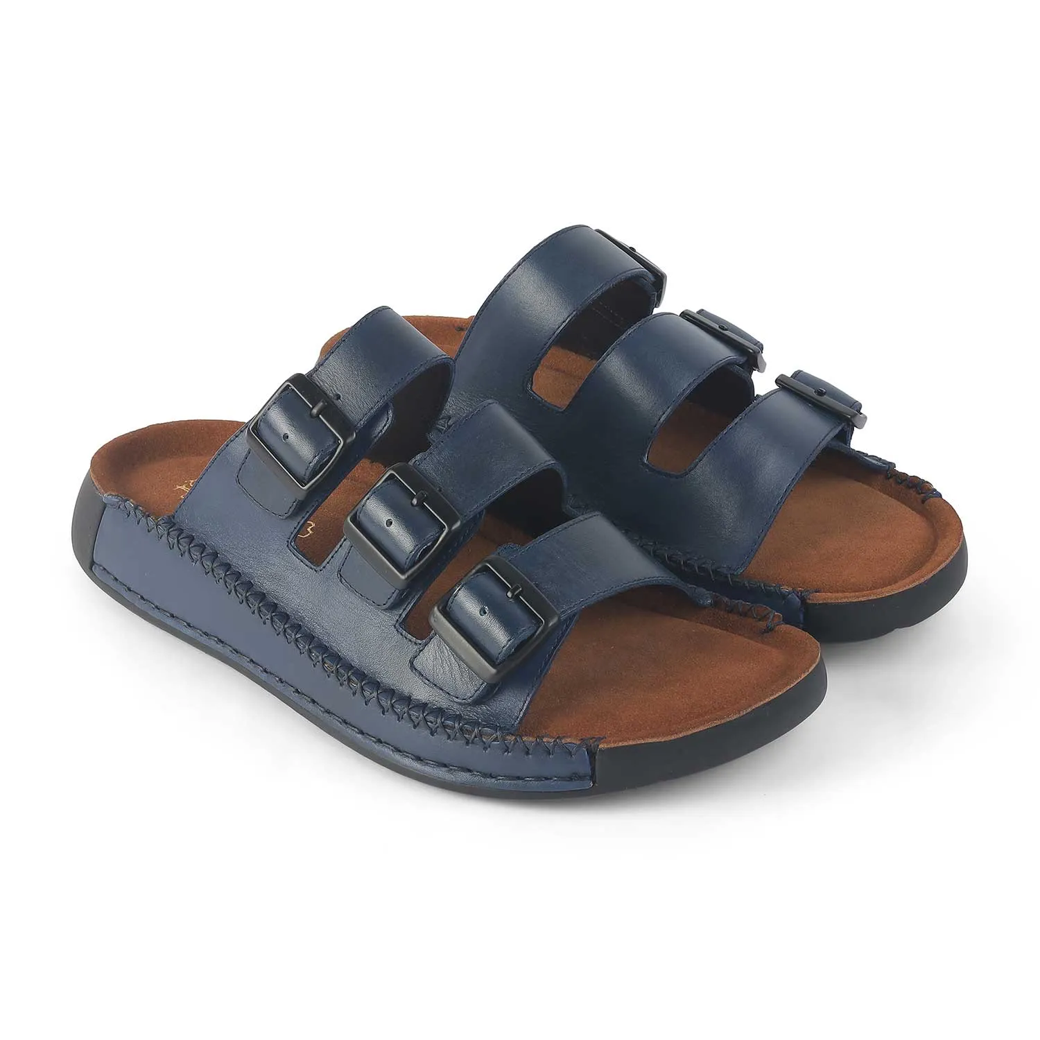Tresmode Jagri Blue Men's Sandals Walker Sandals