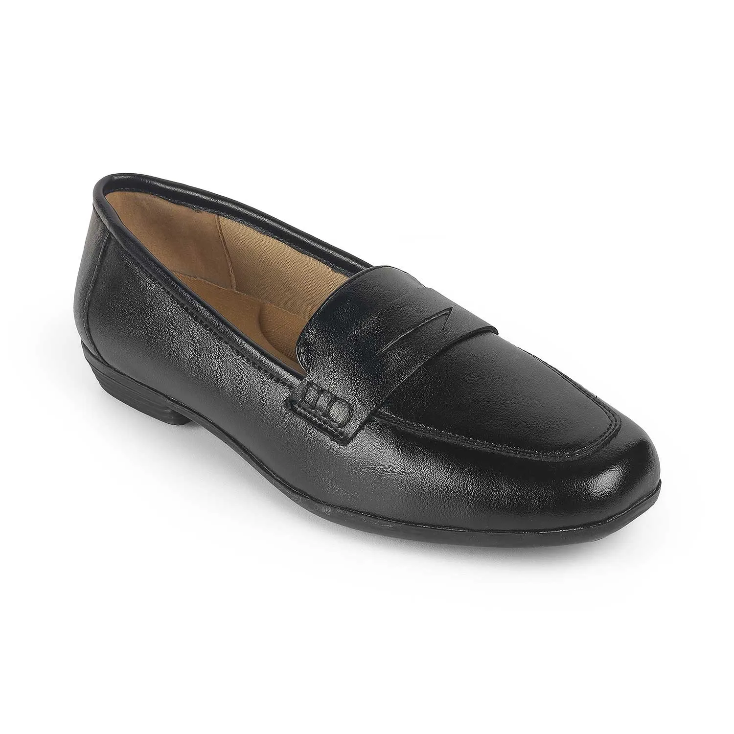 Loafers Guide Tresmode Lolap Black Women's Casual Loafers