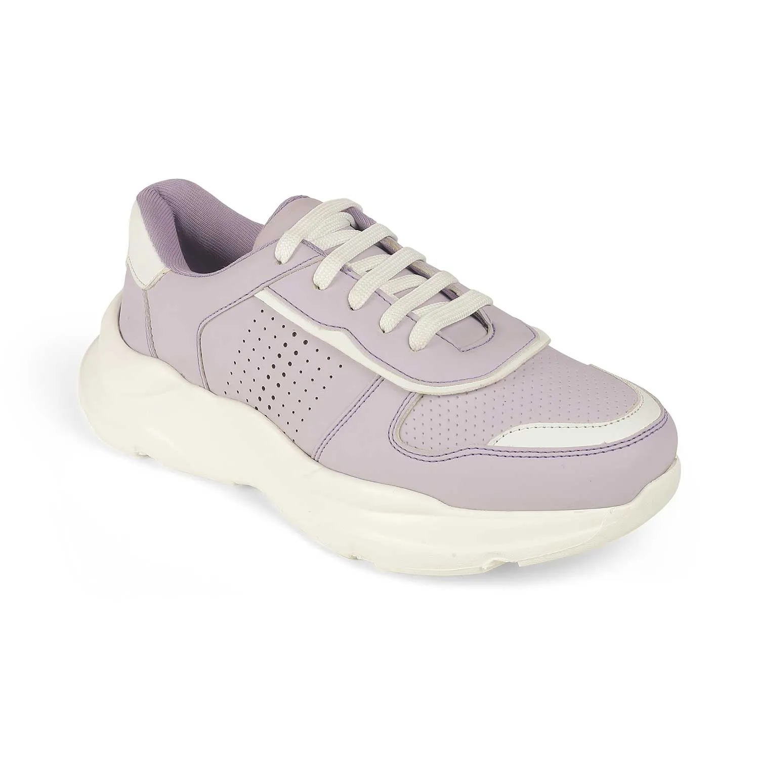 Tresmode Move Lilac Women's Sneakers Leather Tennis Sneakers