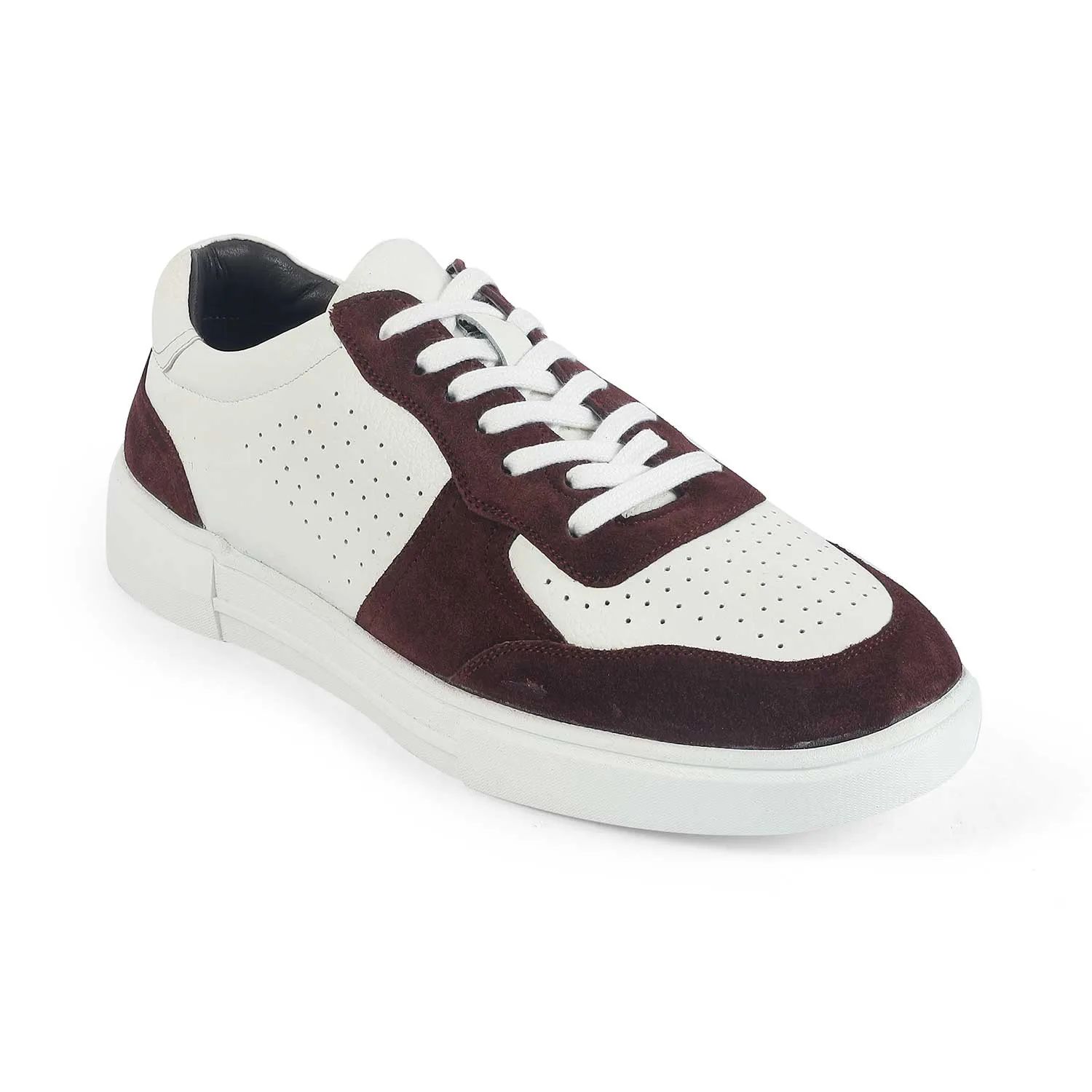 Motorcycle Riding Sneakers Tresmode Poland Maroon Men's Sneakers