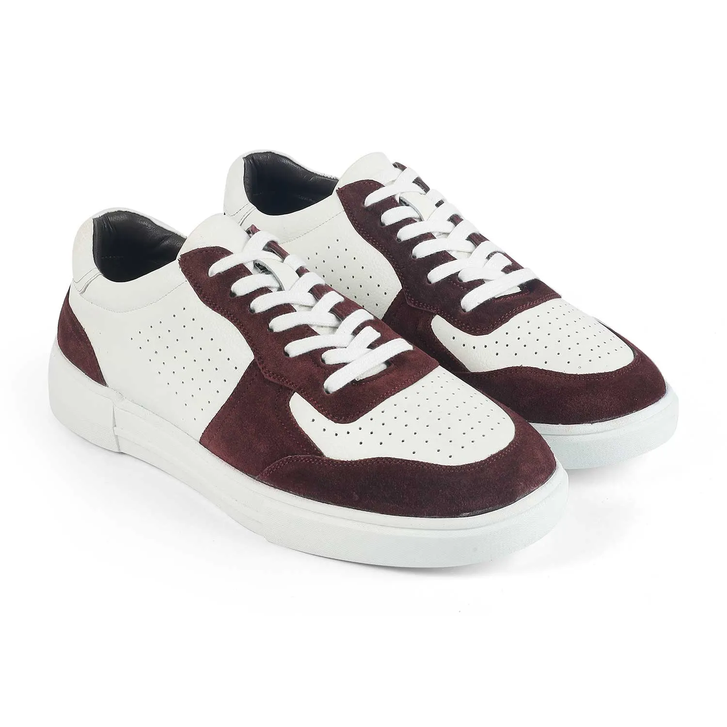 Tresmode Poland Maroon Men's Sneakers Shoes And Sneakers