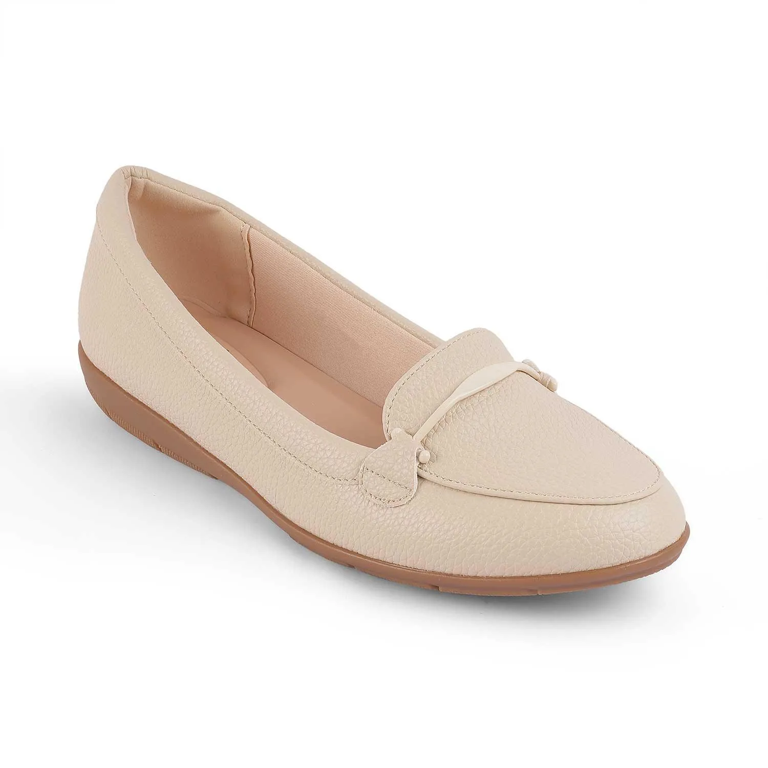 Beach Loafers Tresmode Rujer Beige Women's Casual Loafers