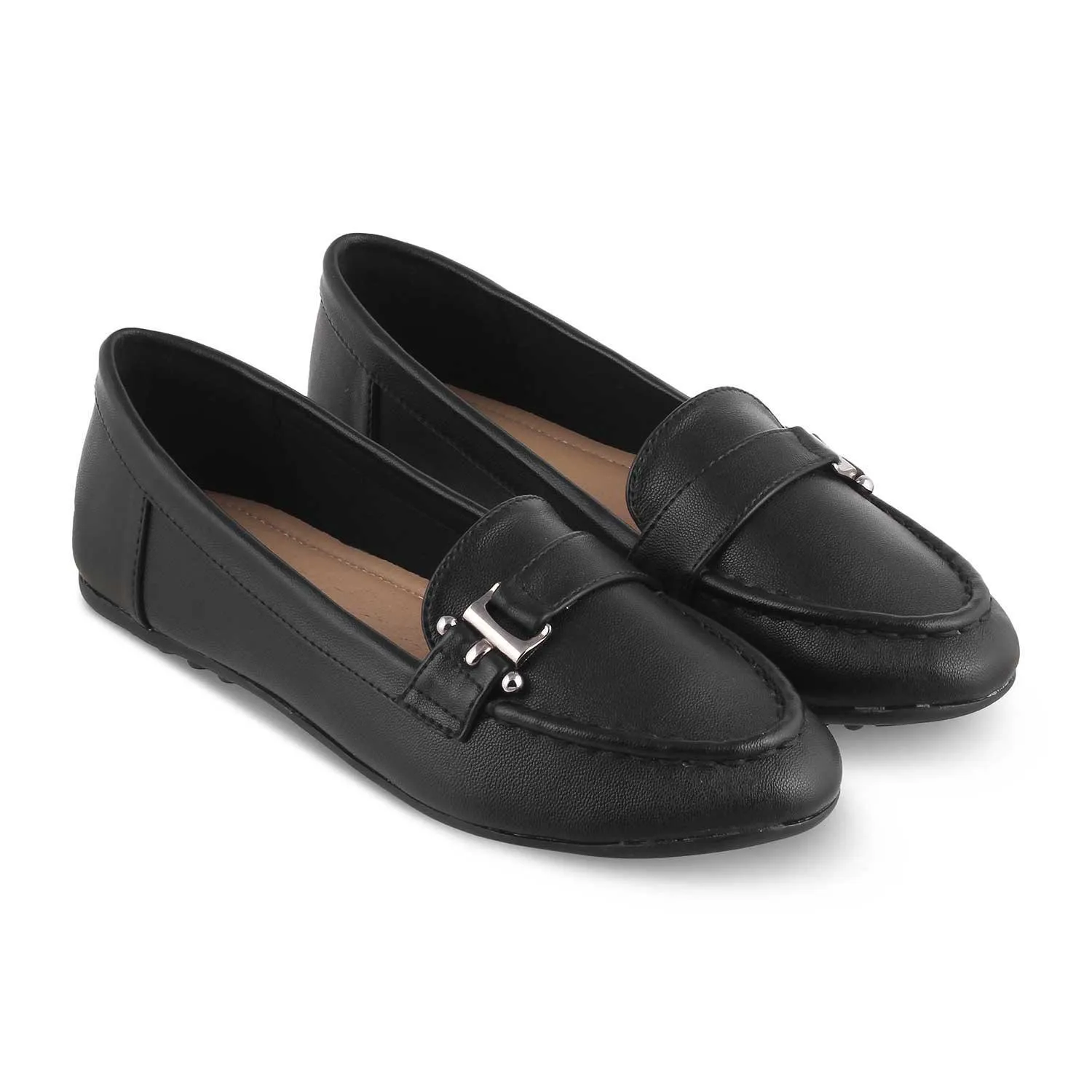 Penny Loafers Wiki Tresmode Sativa Black Women's Dress Loafers