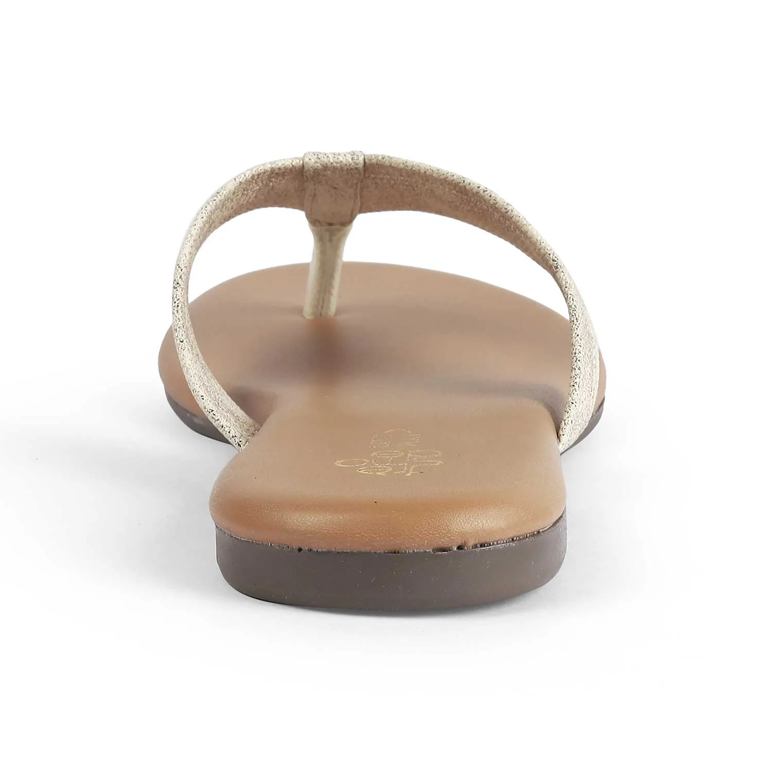 Tresmode Shine Gold Women's Casual Flats Danskin Shoes Flats